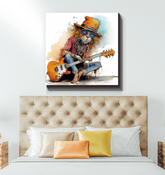 Harmonious Hoots Caricature Canvas - Beyond T-shirts